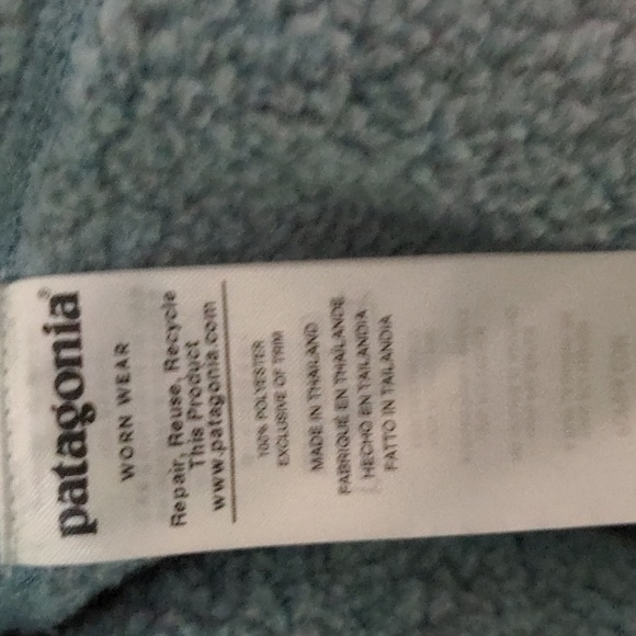 Patagonia Worn Wear Women's Size XL 1/4 Zip Better Sweater Pullover Top - Picture 6 of 10